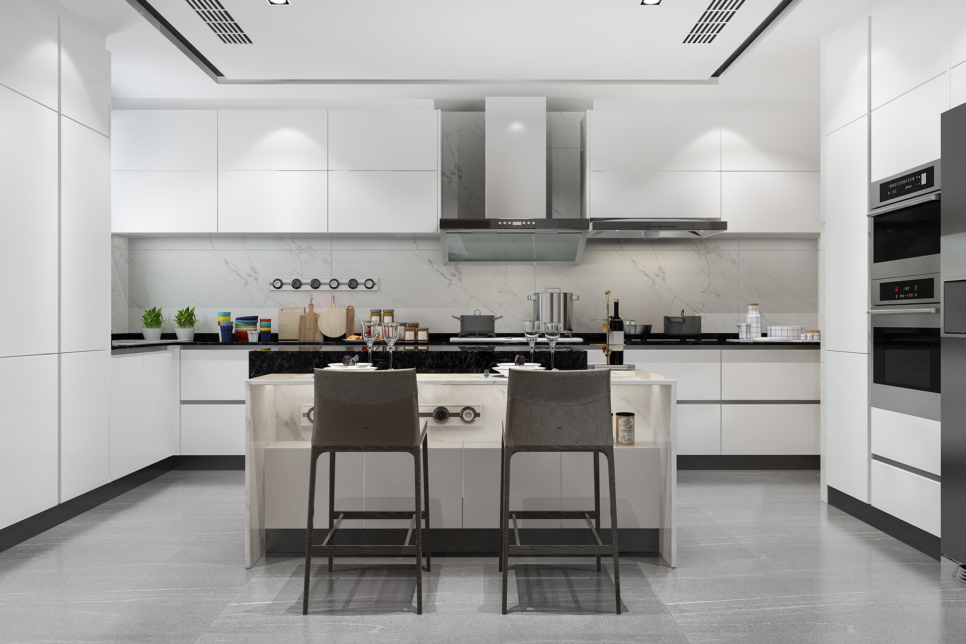 Built-in appliances increase the aesthetic appeal of your home