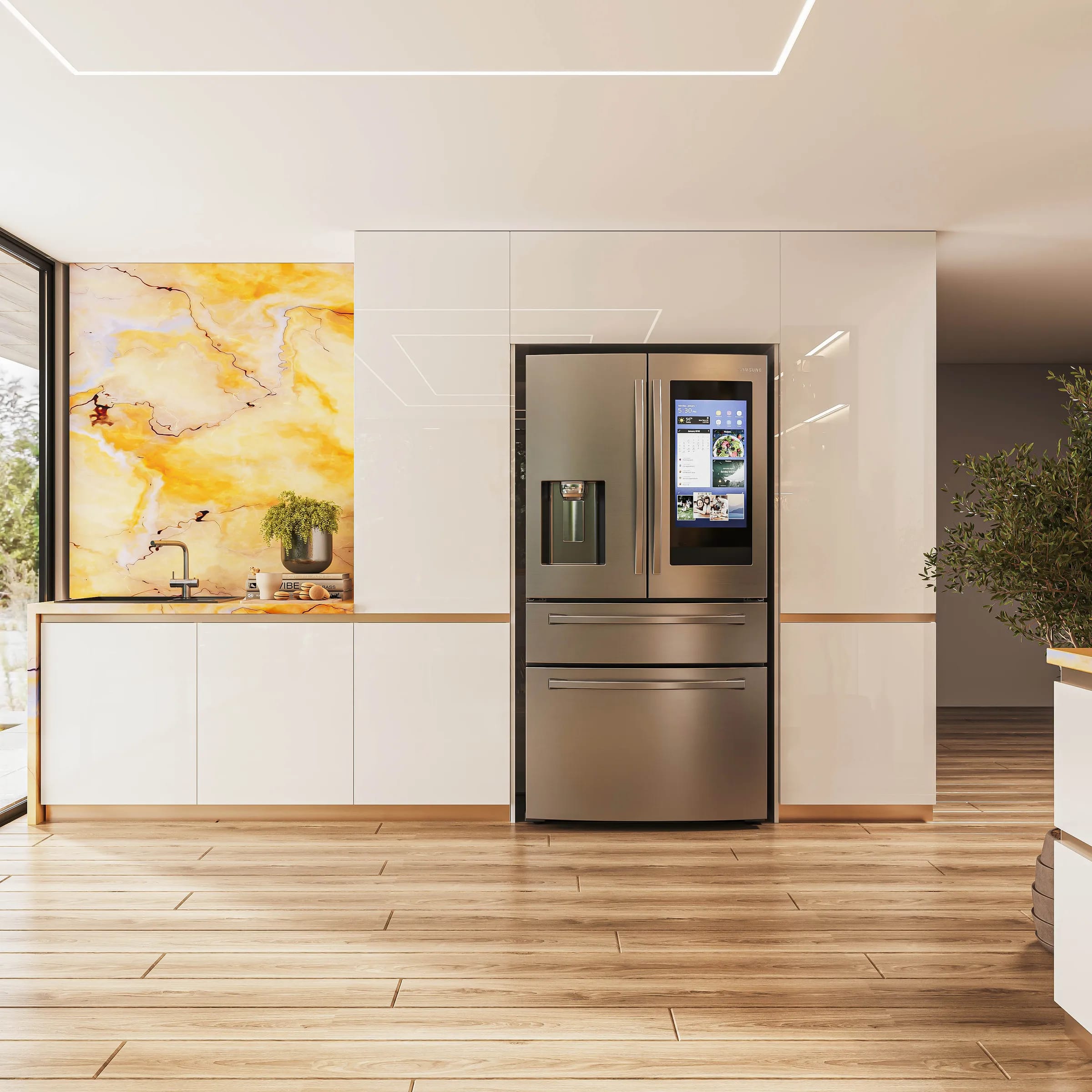 Freestanding Fridge - Image 1