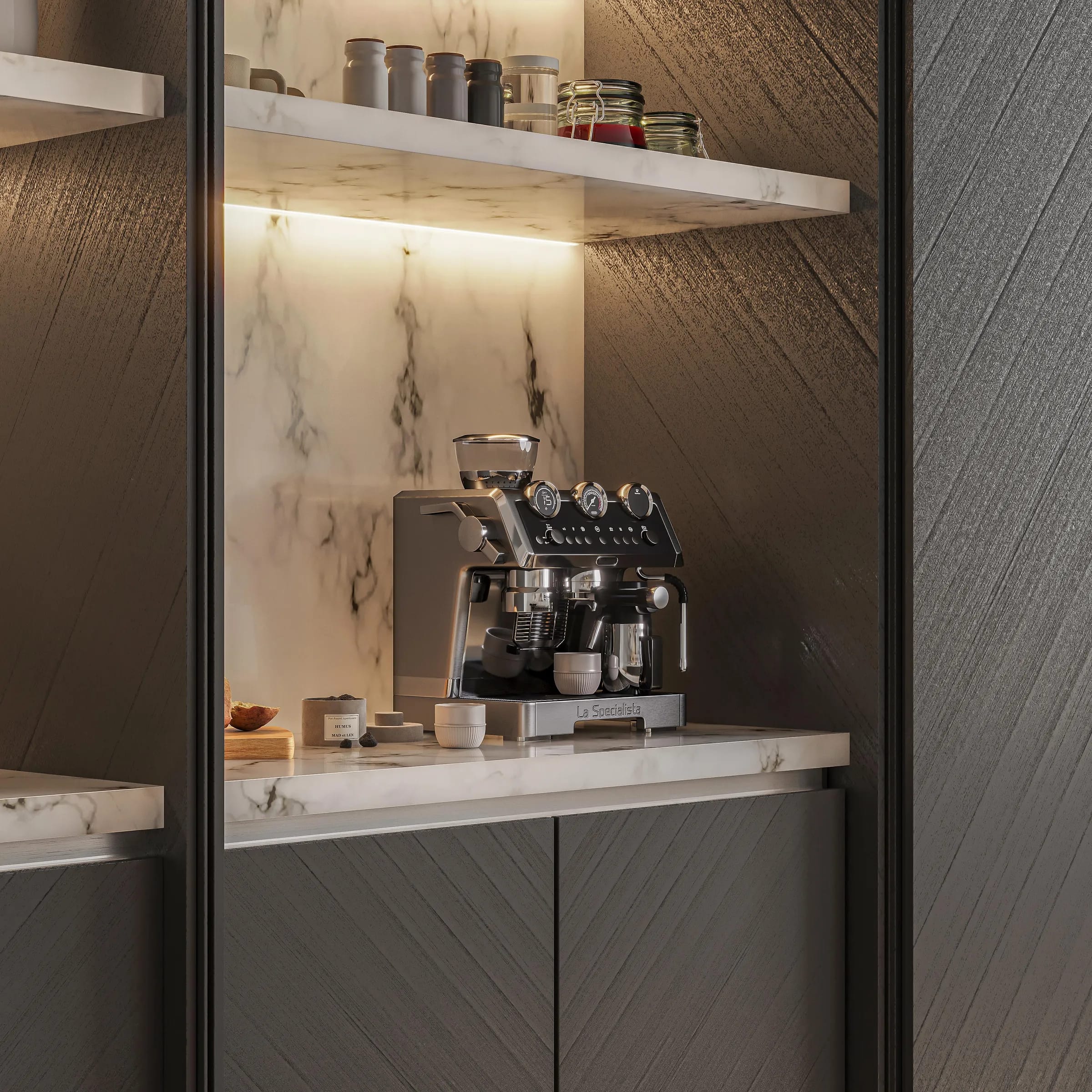 Charcoal Modular Kitchen - Image 7