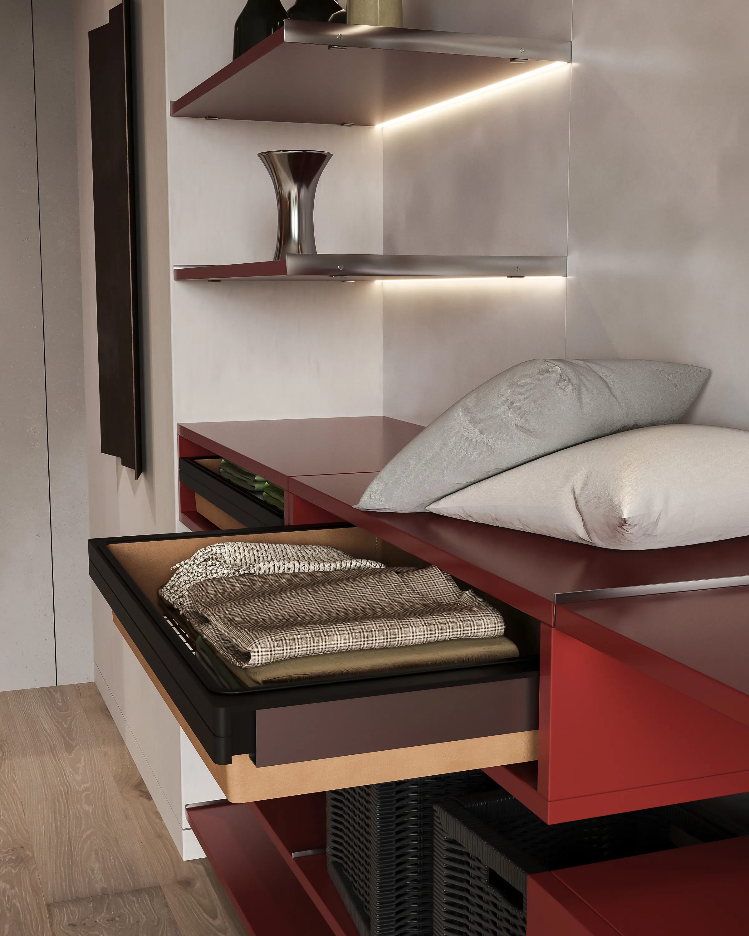 Scarlet Modular Wardrobe - Image 8