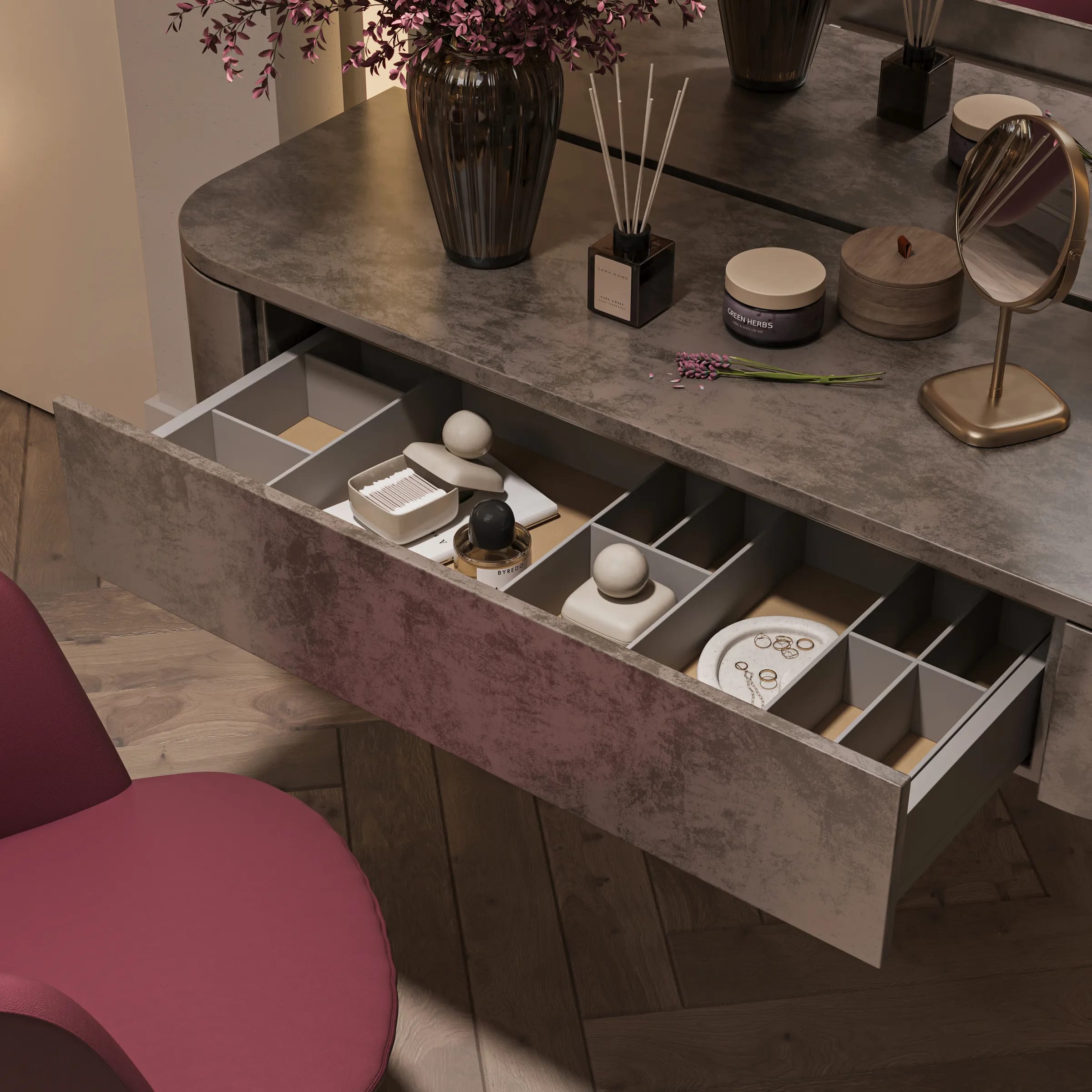 Marceline Modular Wardrobe - Image 3