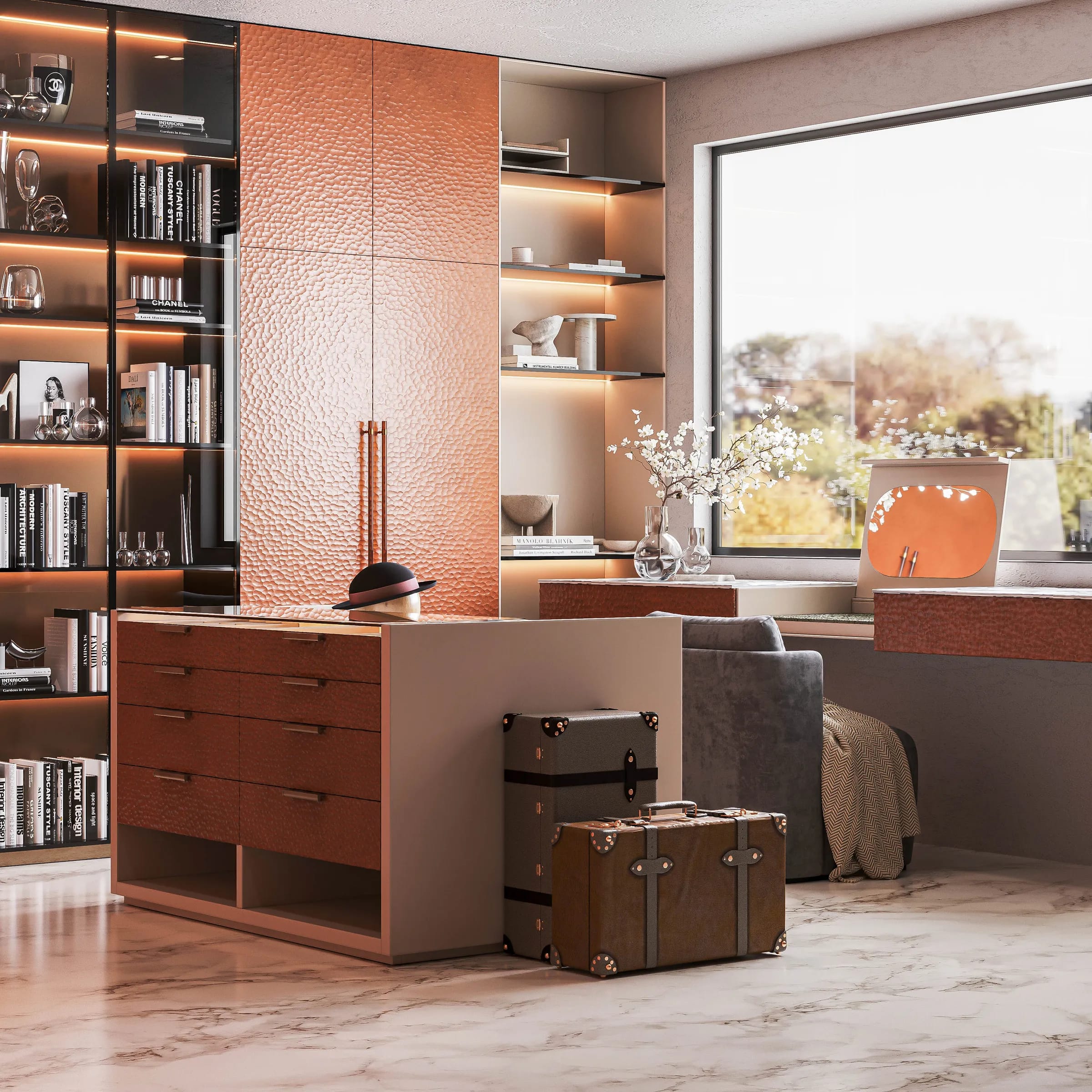 Suede Modular Wardrobe - Image 3