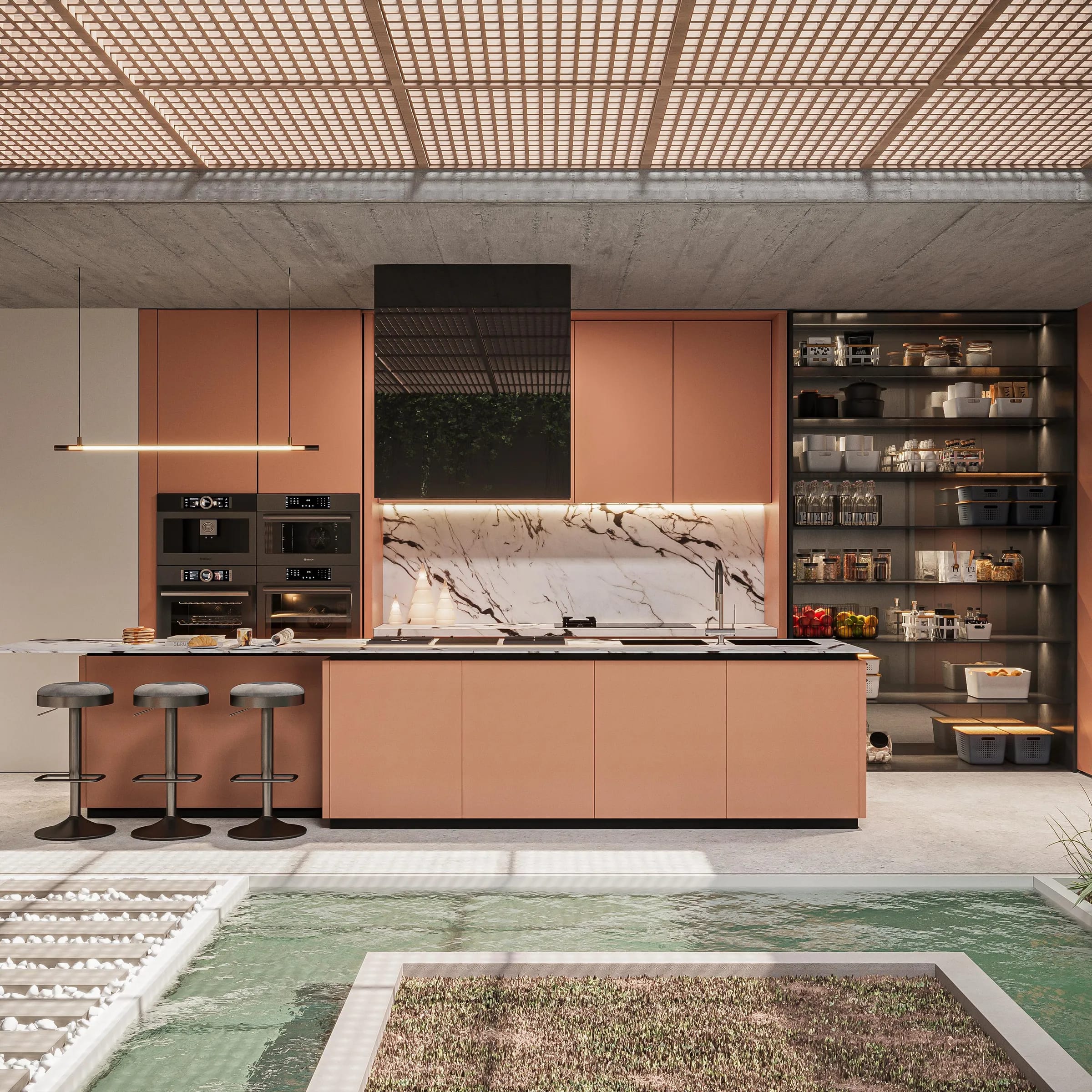Pine Modular Kitchen - Image 1