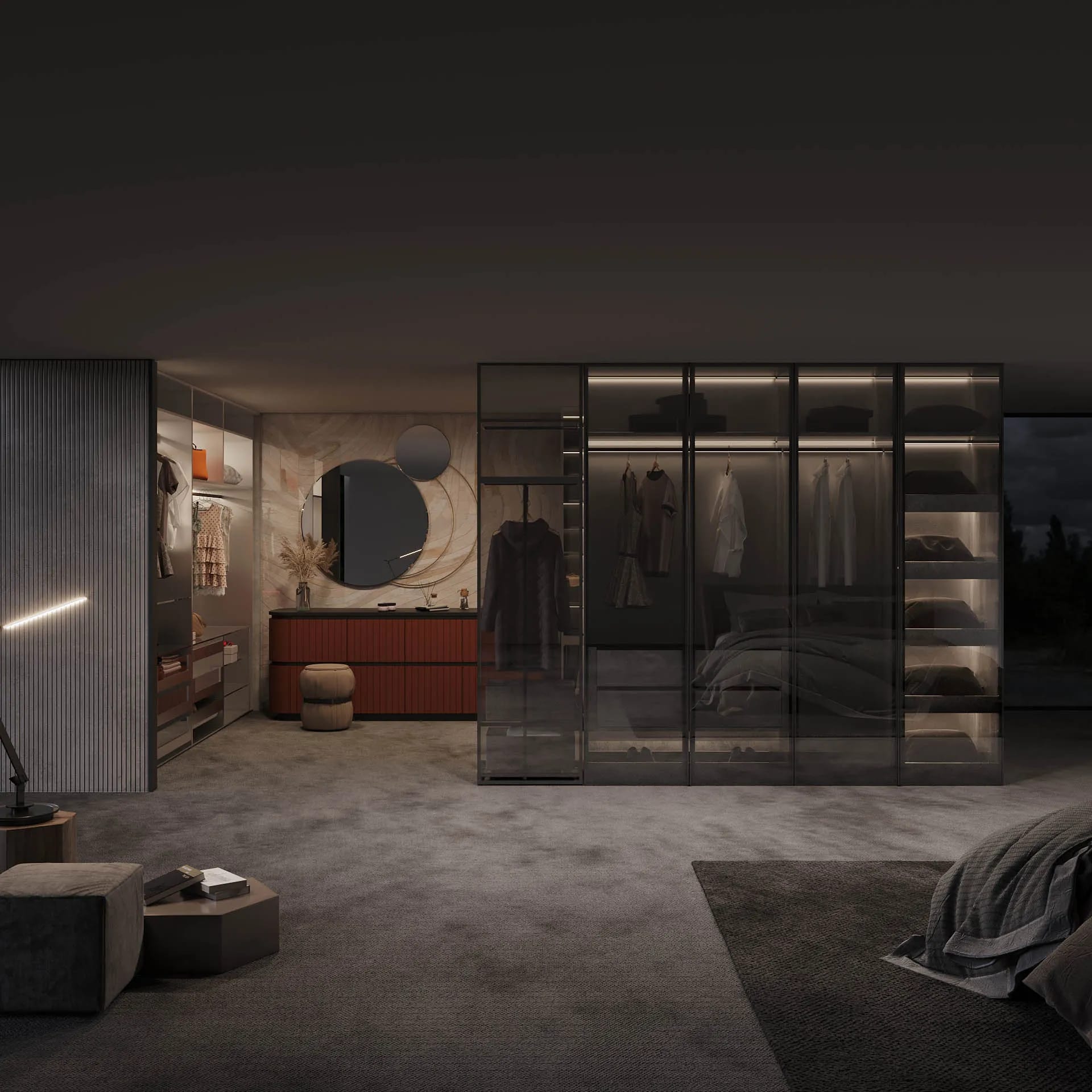 Luminous Modular Wardrobe - Image 1