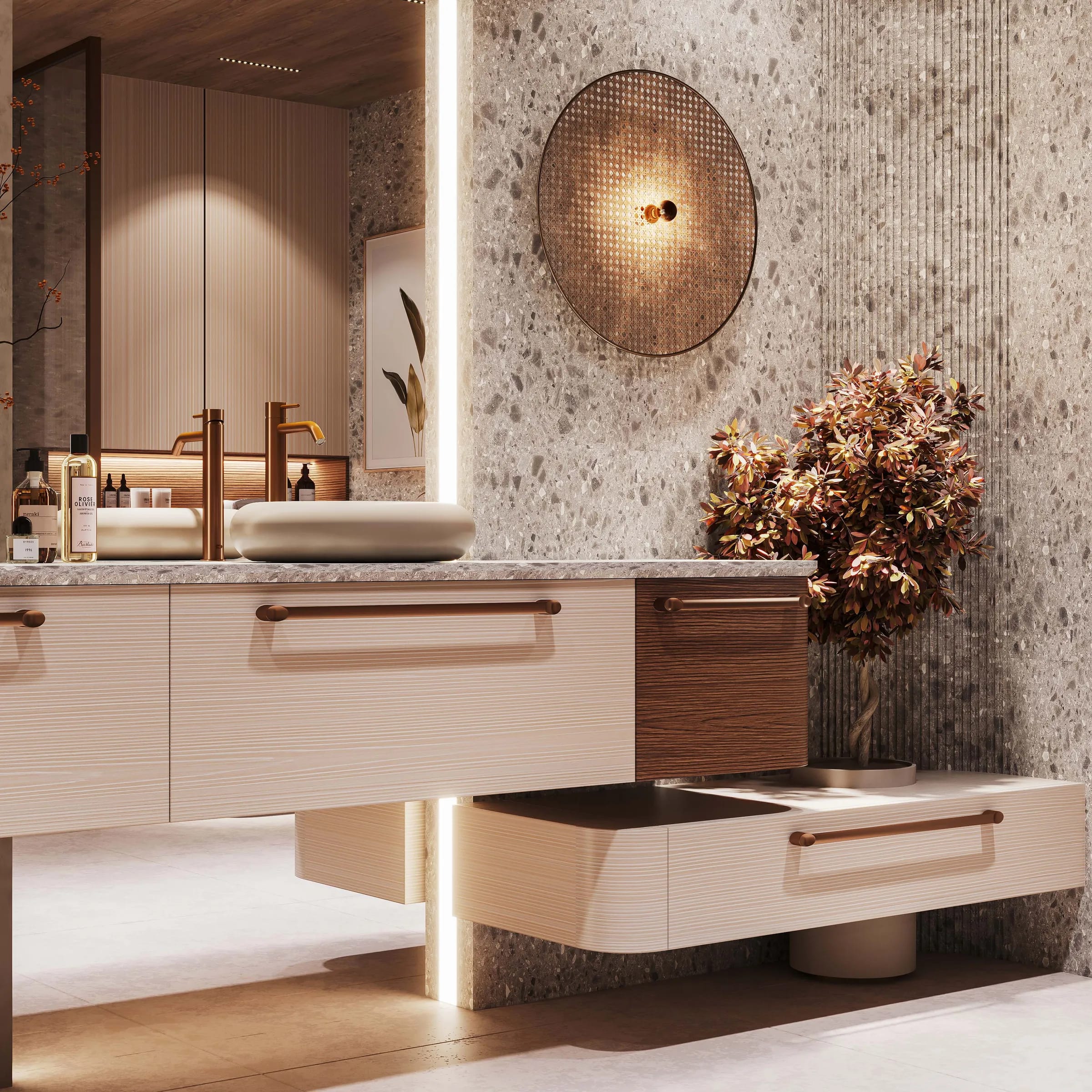 Dune Bathroom Vanity - Image 2