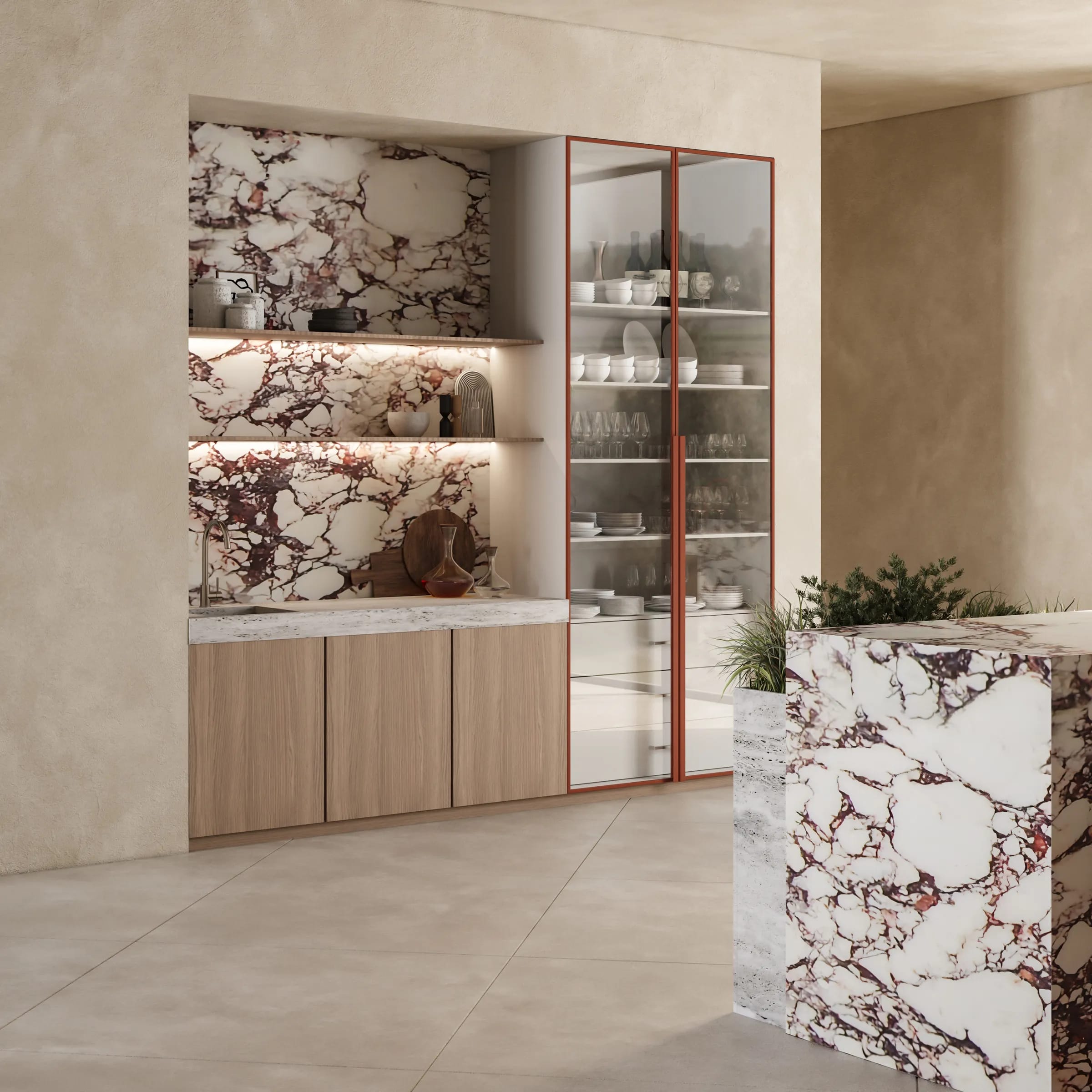 Porcelain Modular Kitchen - Image 5