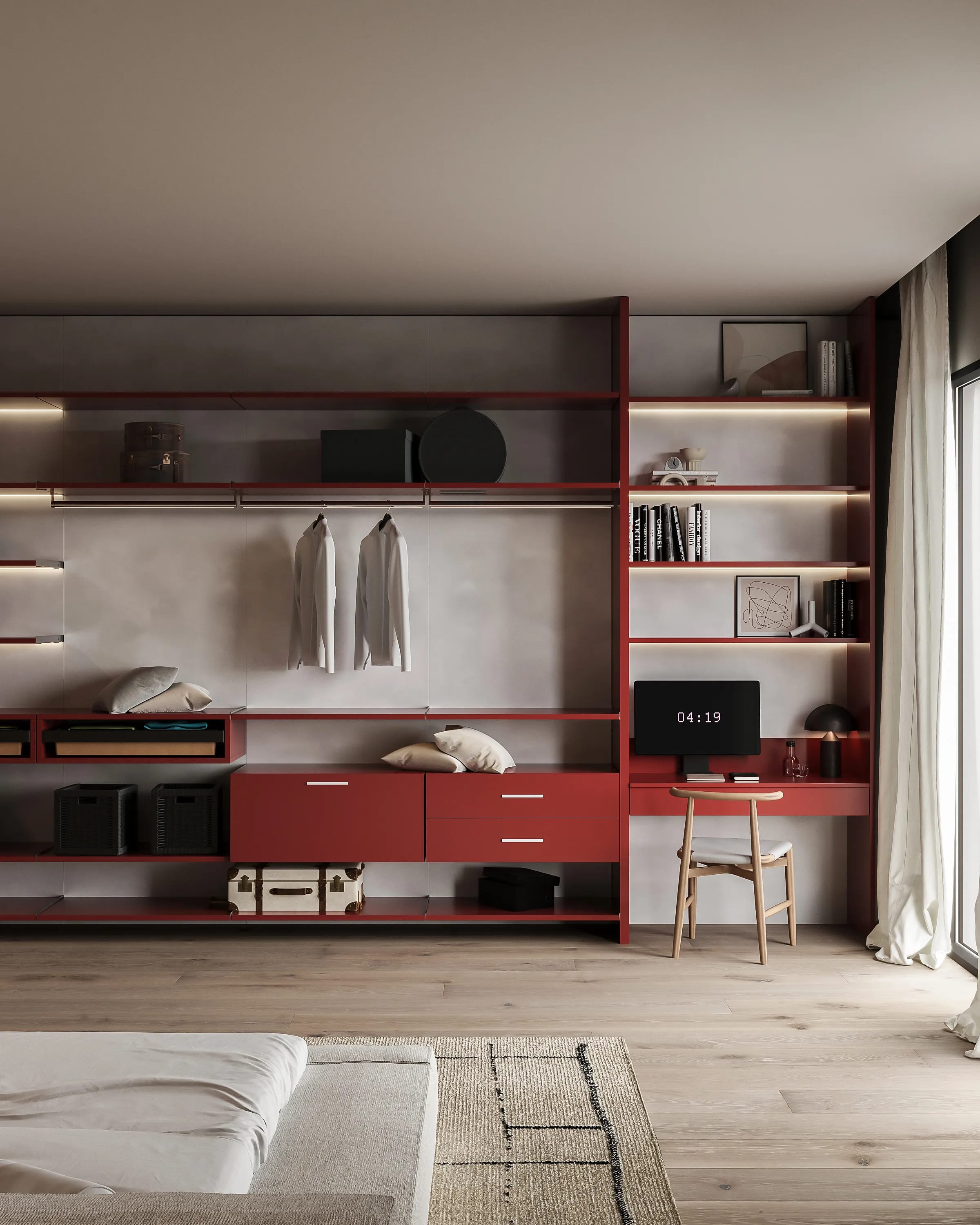 Scarlet Modular Wardrobe - Image 1