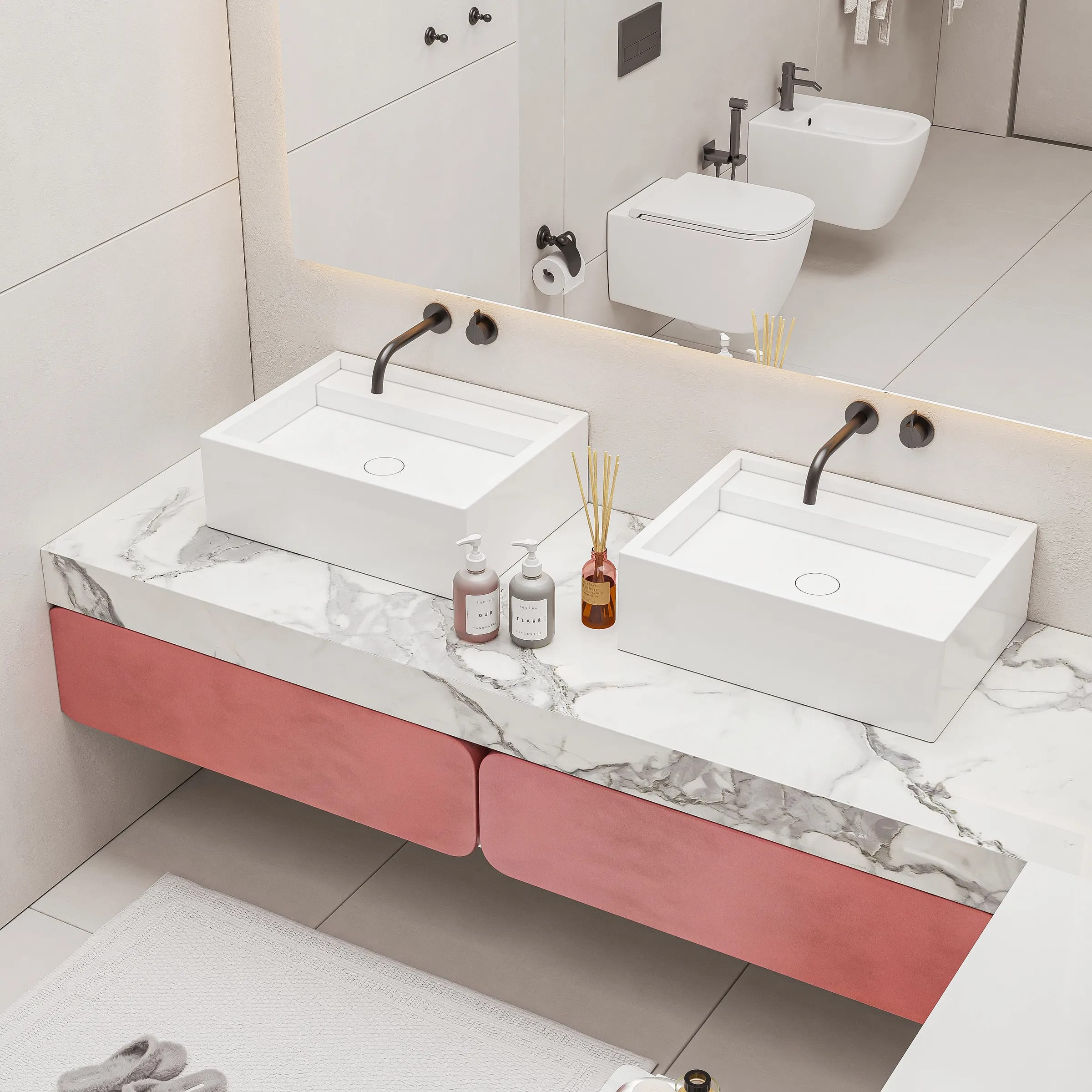 Ribbon Bathroom Vanity - Image 4