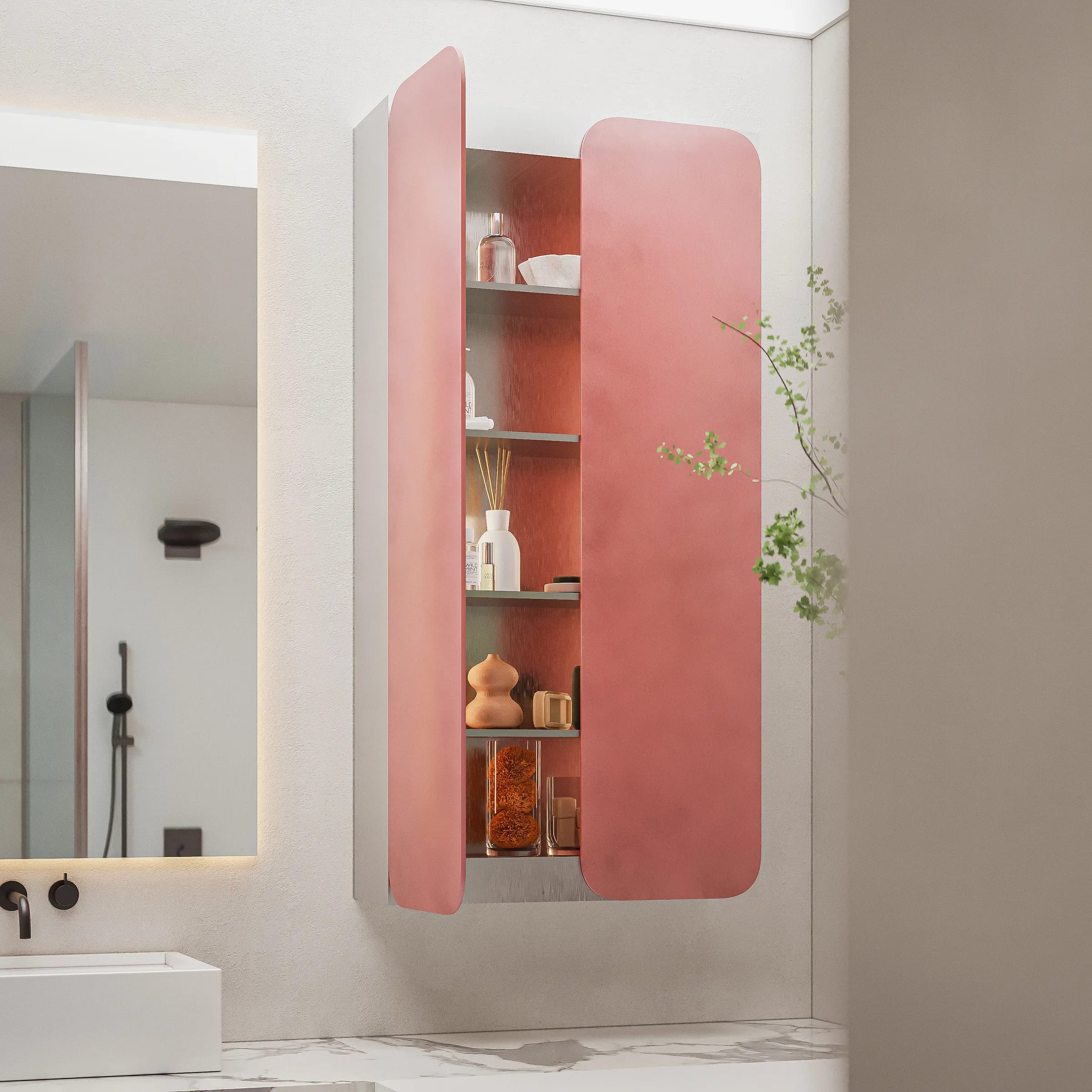 Ribbon Bathroom Vanity - Image 11