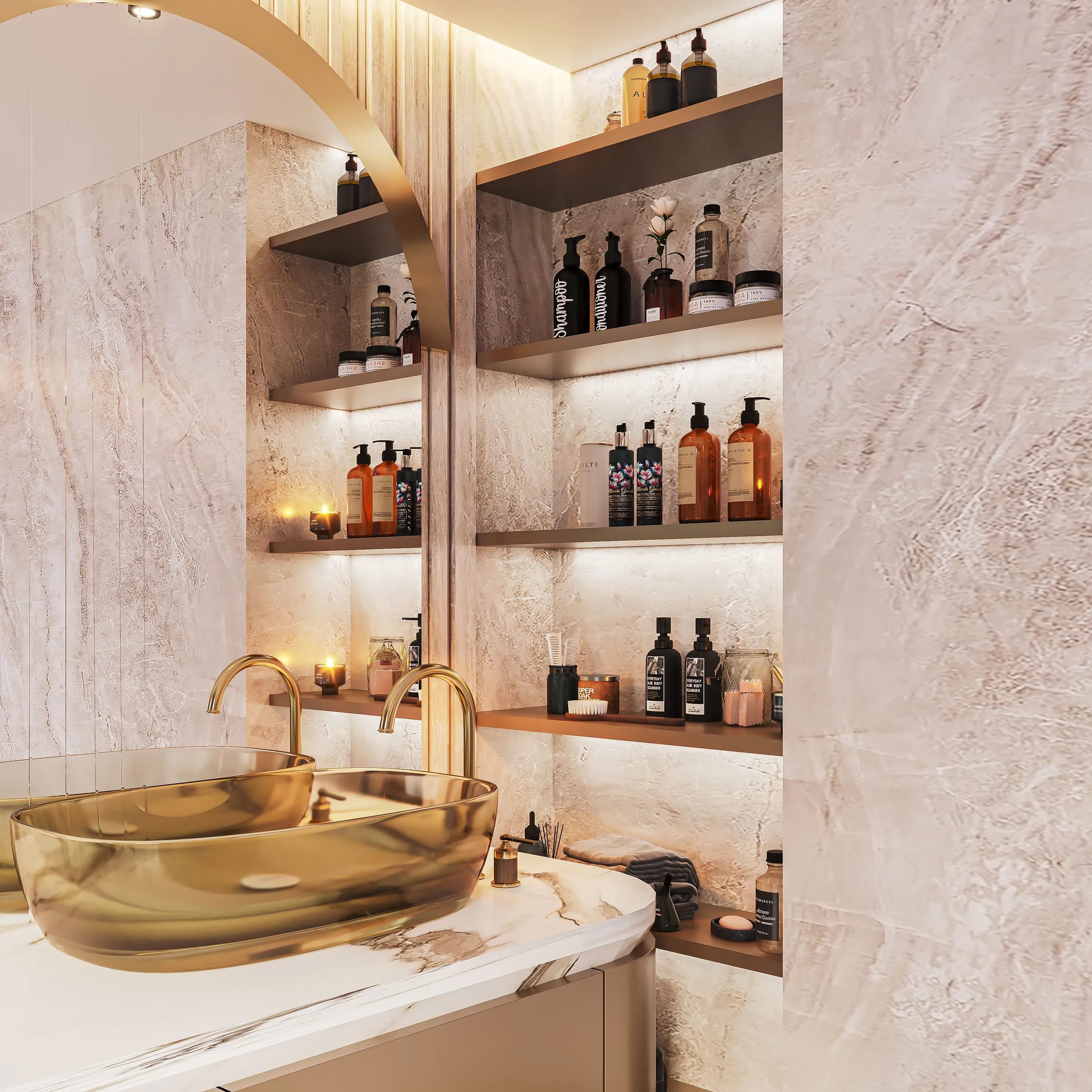 Aureus Bathroom Vanity - Image 3