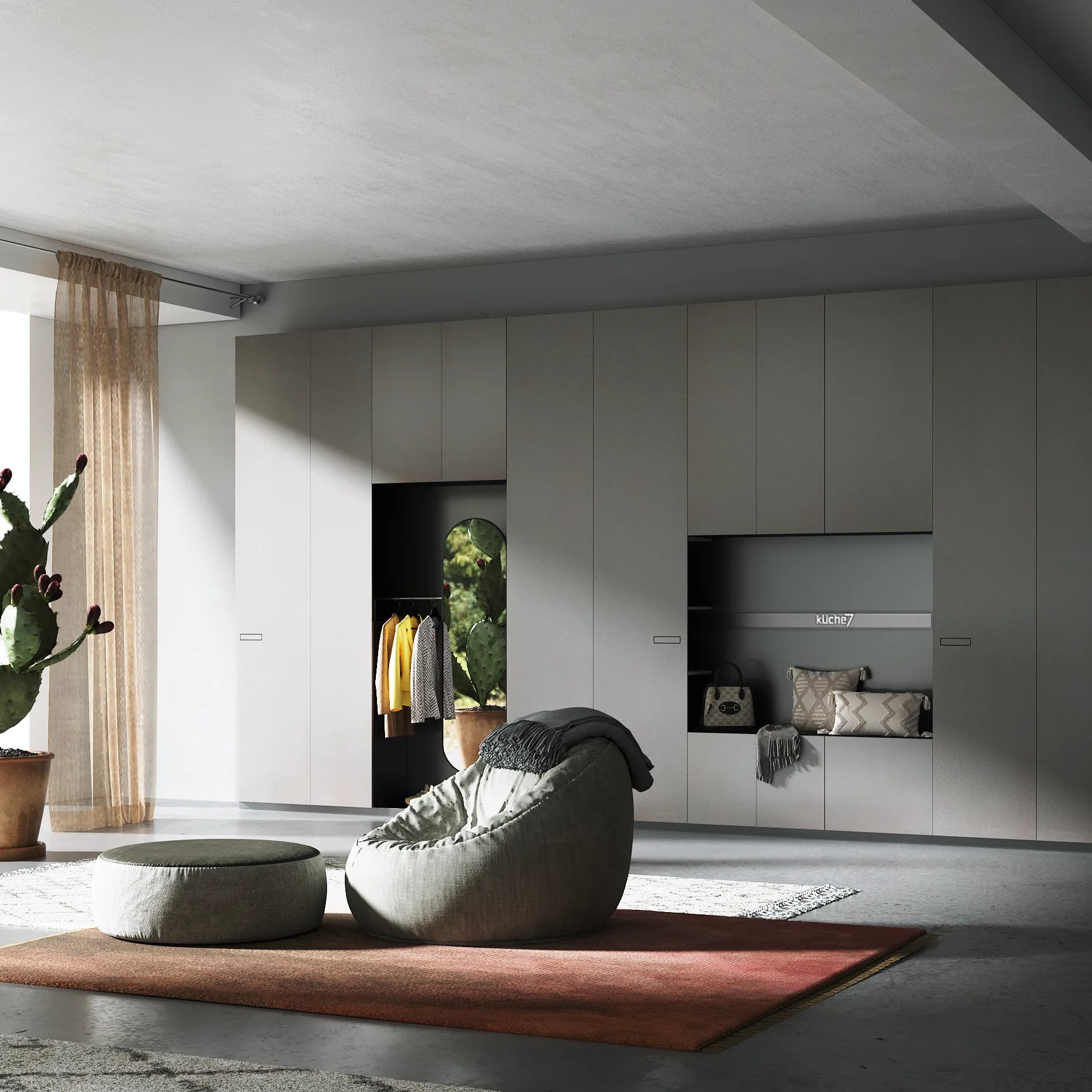 Flint Modular Wardrobe - Image 1